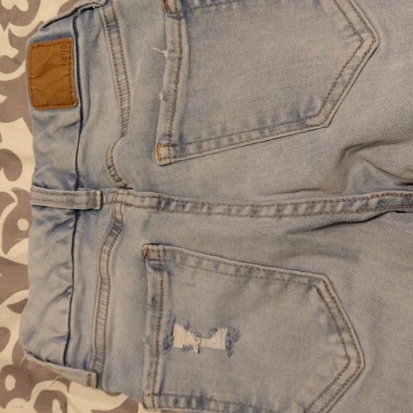 Aeropostale ripped distressed light jeans size 000R - Picture 2 of 3